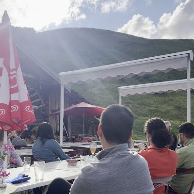 Plat servi chez Refuge Restaurant La Roselette, photographié par Nicolas Delaplace