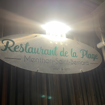 Restaurant de la Plage à Menthon-Saint-Bernard : plat photographié par Marie V