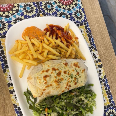 Plat servi chez Chez La Famille, photographié par Fahd Garouachi