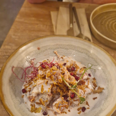 Plat servi chez NUANCE - Cuisine du Monde, photographié par Maéva LION