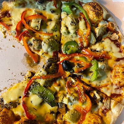 Plat servi chez Momento Pizzas, photographié par Louis L.