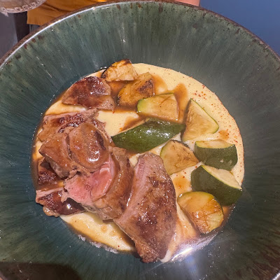 Plat servi chez Restaurant Carte Blanche par Le Bien Aller, photographié par Marie Tedesco