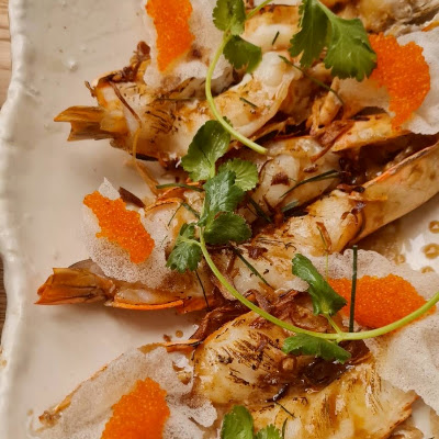 Plat servi chez GIGI cuisine thaï, photographié par Virginie Frachon