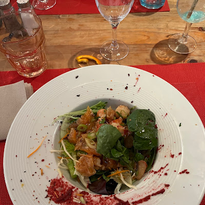 Plat servi chez Restaurant la mangeoire Annecy, photographié par Clairette Perello
