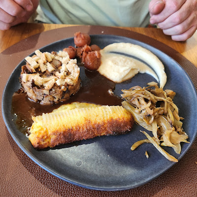 Plat servi chez Restaurant Le Bois Clair, photographié par Maryline Manganaro