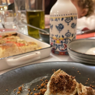Plat servi chez Titina - Trattoria à La Clusaz, photographié par Stéphanie Ferry