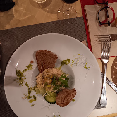 Plat servi chez Restaurant la mangeoire Annecy, photographié par Sylvie Carrola