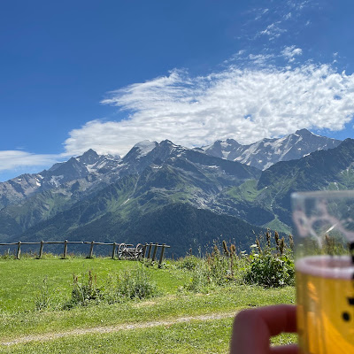 Refuge Restaurant La Roselette à Les Contamines-Montjoie : plat photographié par Julien Bouttier