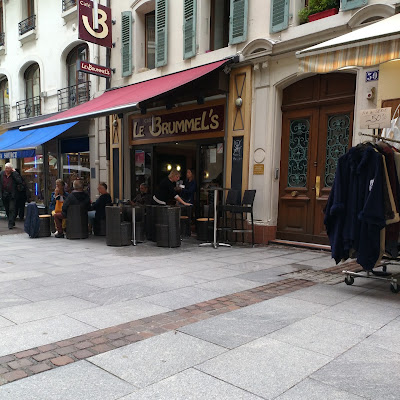 Plat servi chez Le Brummel'S, photographié par CyberVic Noneofyourbusiness