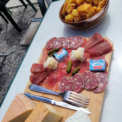 Plat servi chez Les Cabrettes, photographié par David MONTMEY