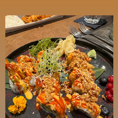Plat servi chez TOM restaurant coréen, japonais et mongole, photographié par Sisi El ka