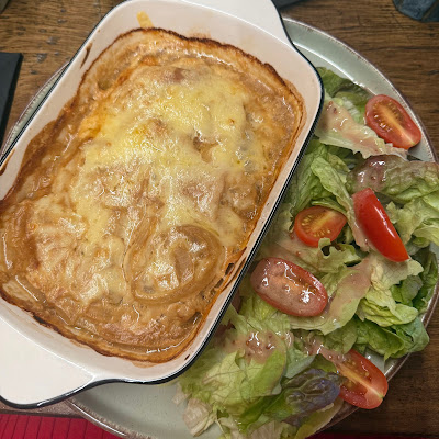 Plat servi chez 𝒟𝑒𝓁𝓅𝒽’𝓈, photographié par Aurélie C.